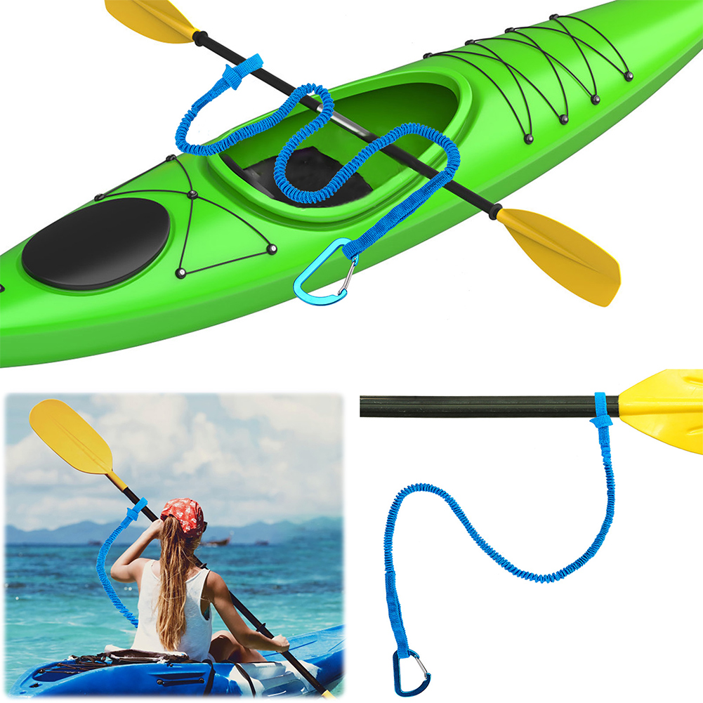 4~1PCS 카약 패들 끈 조절 가능한 신축성 스트랩  - Fishing Kayak Paddle Leash 리뷰 및 가격