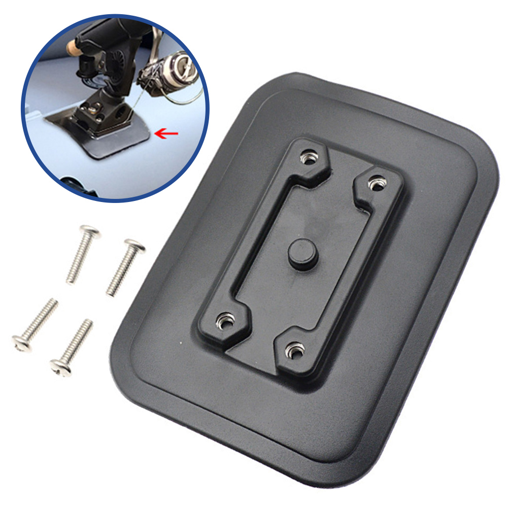 팽창식 보트 낚싯대 홀더 고정 베이스 ABS 접착 패드 - Fishing Kayak Fish Finder Mount 리뷰 및 가격
