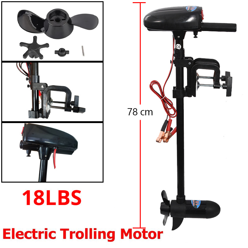 전기 보트 모터 18LBS/28LBS DC-12V 아웃 - Fishing Kayak Trolling Motor 리뷰 및 가격