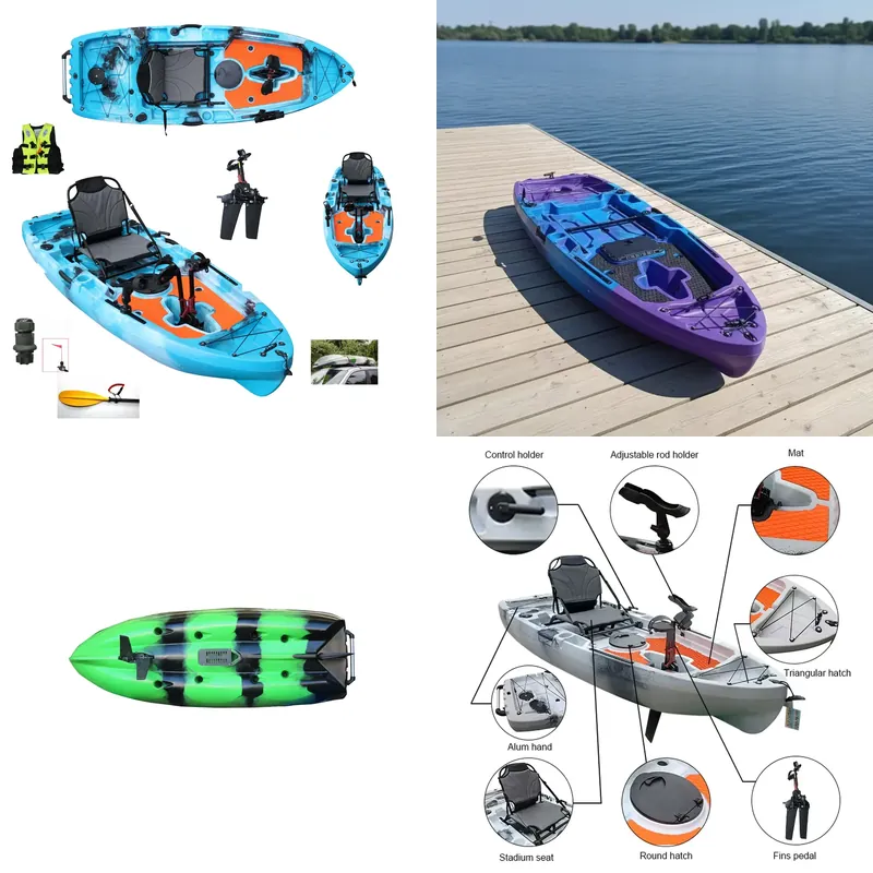 바이킹 오션 싱글 시트온탑 HDPE 플라스틱 선체 플랩 - Fishing Kayak Sit In 리뷰 및 가격